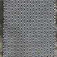Navy Blue & White Hand woven, Wool flat weave rug, Diamond Shape - LavnLira