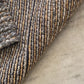 Hand Woven Super Chunky Wool and Jute Area Rug. Farmhouse Style