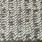 Hand Woven, Cable Knit, Chunky, Wool Area Rug. Available in Multiple Sizes. Farmhouse Rug, Bedroom Decor, Indoor Rugs, Livingroom Decor