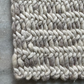Hand Woven, Cable Knit, Chunky, Wool Area Rug. Available in Multiple Sizes. Farmhouse Rug, Bedroom Decor, Indoor Rugs, Livingroom Decor