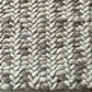 Hand Woven, Cable Knit, Chunky, Wool Area Rug. Available in Multiple Sizes. Farmhouse Rug, Bedroom Decor, Indoor Rugs, Livingroom Decor