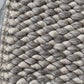 Hand Woven Chunky Wool, Fish Eye Style, Wool Area Rug. Available in Multiple in Size. Living Room Rug, Bedroom Rug